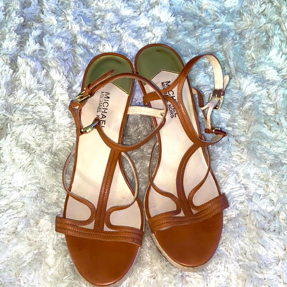 Michael Kors Cicely wedge sandals